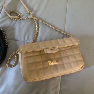 Cream color purse